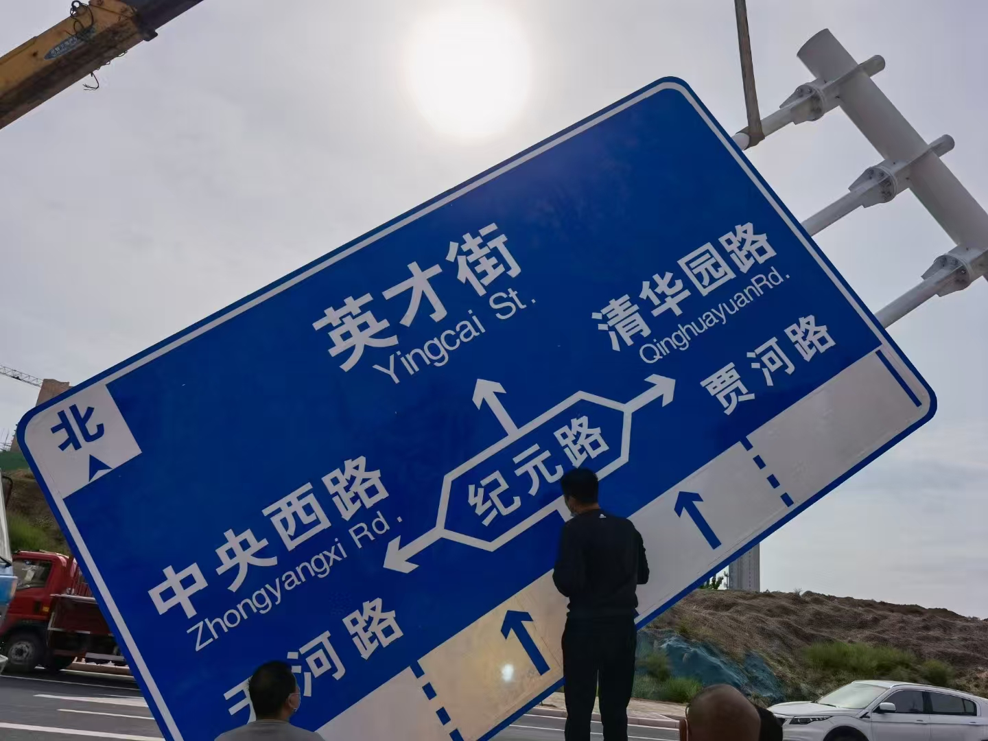 徐州市监控杆警示牌 - 价格